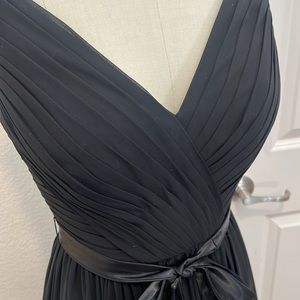 Azazie Leanna black formal dress. Wedding,prom event dress